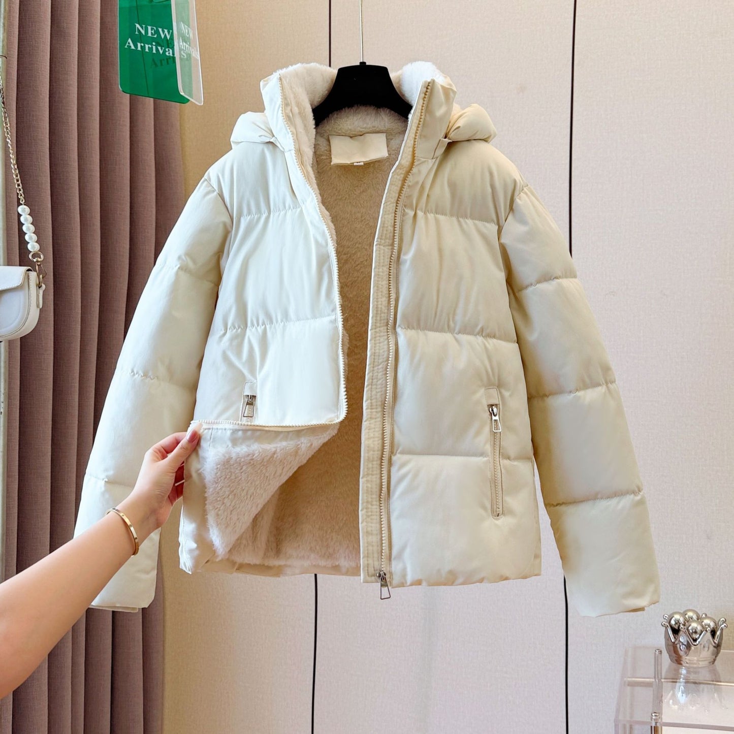 Chaquetas de algodón de invierno para mujer