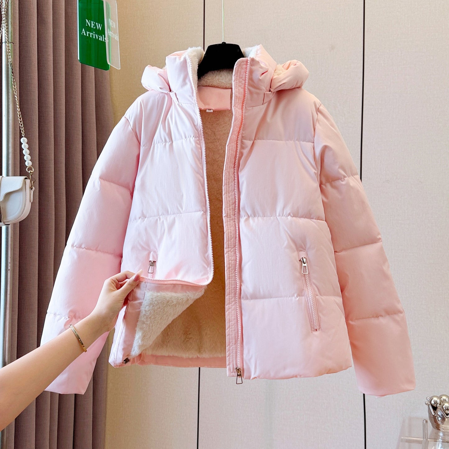 Chaquetas de algodón de invierno para mujer